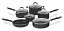 šۡ͢ʡ̤ѡ(Black) - Cuisinart 55-11 Advantage Non-Stick 11-Piece Cookware Set - Black