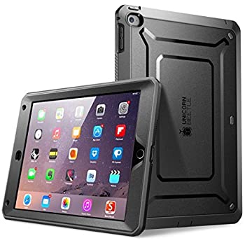 【中古】【輸入品・未使用】SUPCASE Beetle Defense iPad mini / iPad mini 2 Retina ケース Full-body Hybrid Protective Case PC × TPU 2層 ハードケース ブラック × ブ