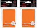 【中古】【輸入品・未使用】(100x) Ultra PRO Orange Deck Protectors Sleeves Standard MTG Colors