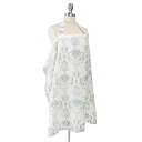 【中古】【輸入品・未使用】Bebe au lait ベベオレ イラスト説明書付き 母乳パッド付授乳カバー イスラ(Isla)ダブルガーゼ