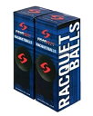 【中古】【輸入品・未使用】GearBox Racquetballs - Black 2 Boxes of 3 Balls(4)