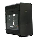 【中古】【輸入品 未使用】EVGA Hadron Hydro Mini-ITX Steel Black Chassis with 500W 80Plus Gold Power Supply 110-MW-1002-K1 並行輸入