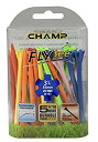 【中古】【輸入品・未使用】チャンプCHP92564 Zarma FLYTee-3.25%ダブルクォーテ%Mixed Golf Tees 25 Pack