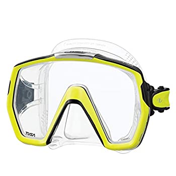 šۡ͢ʡ̤ѡ(Fluorescent Yellow) - Tusa M1001 FREEDOM HD Scuba Diving Mask