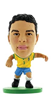 【中古】【輸入品・未使用】SoccerStarz Brazil International Figurine Blister Pack Featuring Thiago Silva Home Kit 輸入版 
