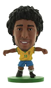 【中古】【輸入品・未使用】SoccerStarz Brazil International Figurine Blister Pack Featuring Dante Home Kit 輸入版 