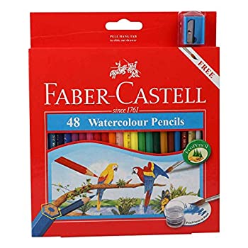 【中古】【輸入品・未使用】Faber-Castell 48 Watercolour Pencils by Faber-Castell