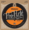 【中古】【輸入品・未使用】【 並行輸入品 】 D'Addario (ダダリオ) EJ43 Pro-Arte ナイロン クラシックギター 弦%カンマ% Light...
