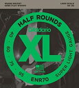 【中古】【輸入品・未使用】【 並行輸入品 】 D'Addario (ダダリオ) ENR70 Half Round ベースギター 弦%カンマ% Super Light%カンマ% 40-95%カンマ% Long Scale(2)