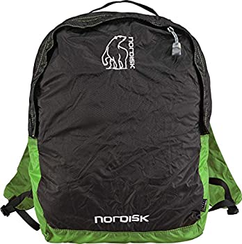 NORDISK(ノルディスク) ポケッタブルバッグ ニベ 12L ブラック／ペリドットグリーン 133019