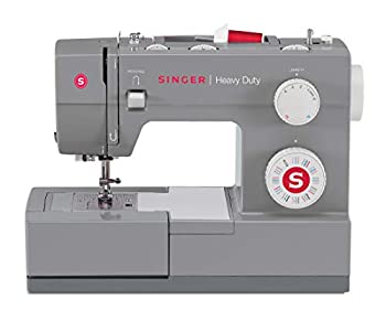 【中古】【輸入品 未使用】Singer Sewing 4432 Heavy Duty Extra-High Speed Sewing Machine with Metal Frame and Stainless Steel Bedplate 並行輸入品