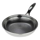 【中古】【輸入品・未使用】Frieling USA Black Cube Hybrid Stainless/Nonstick Cookware Fry Pan%...
