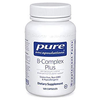 Pure Encapsulations B Complex Plus - 120 Vegetable Capsules by Pure Encapsulations