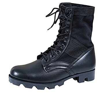 yÁzyAiEgpzXR@WOu[c@ubN@ ROTHCO GI TYPE JUNGLE BOOT / 8%_uNH[e% - BLACK 5081 (R6)