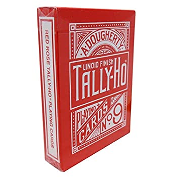 【中古】【輸入品 未使用】Tally Ho Reverse Fan back (Red) Limited Ed. by Aloy Studios / USPCC by Aloy Design Studios / USPCC 並行輸入品