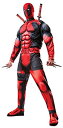 【中古】【輸入品・未使用】マーベル デッドプール デラックス コスチューム メンズ 165cm-175cm