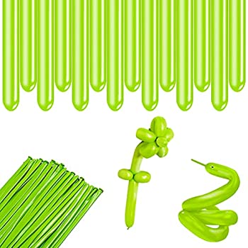 【中古】【輸入品・未使用】Rimobul ソリッドカラー ツイストバルーン 100個パック (グリーン)