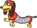 【中古】【輸入品・未使用】アイロンワッペン【SlinkyDog】 スリンキードッグ キャラクターワッペン