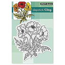 【中古】【輸入品・未使用】Penny Black Cling Rubber Stamp 4%ダブルクォーテ%X6%ダブルクォーテ% Sheet-Poppy Tr...