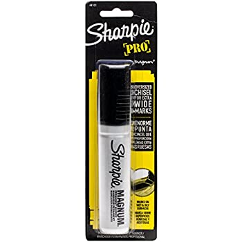 【中古】【輸入品・未使用】Sharpie Pro Magnum 油性マーカー ブラック 1本 (3本パック)