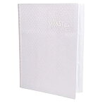 【中古】【輸入品・未使用】Monster Binder - 9 Pocket Trading Card Album - Holofoil White w White Pages - Holds 360 Yugioh%カンマ% Magic%カンマ% and Pokemon Cards