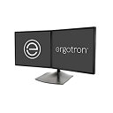 【中古】【輸入品・未使用】Ergotron 33-322-200 DS100 Dual-Monitor Desk Stand%カンマ% Horizontal -...