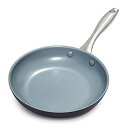 【中古】【輸入品・未使用】GreenPan Lima 8 Inch Hard Anodized Non-Stick Ceramic Fry Pan by Gre...