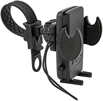 【中古】【輸入品・未使用】Arkon バイクまたはオートバイ用携帯電話ホルダー ストラップマウント iPhone 12 11 Pro XS XR Galaxy Note 20 10用 ブラック