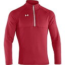 【中古】【輸入品・未使用】Under ArmourチームScout II 1?/ 4?Zip Top 1236923 S ブルー(4)
