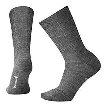 【中古】【輸入品・未使用】Smartwool レディースケーブルIIソックス、Mサイズ、グレー、Lサイズ、B (M) US