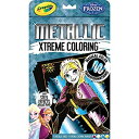 【中古】【輸入品 未使用】Crayola Metallic Disney Coloring Book Markers-Frozen 12/Pkg (並行輸入品)