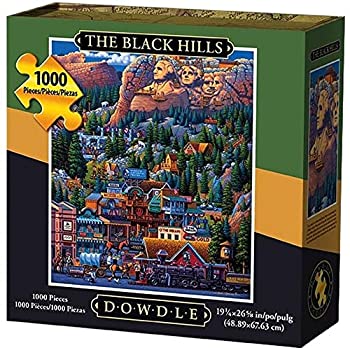【中古】【輸入品・未使用】Dowdle ジグソーパズル - The Black Hills - 1000ピース