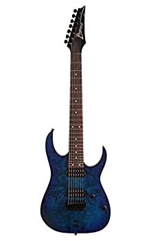 【中古】【輸入品・未使用】Ibanez アイバニーズ RG Series RG7421PB 7弦 エレキギター Flat Sapphire Blue エレキギター エレクトリックギター （並行輸入）