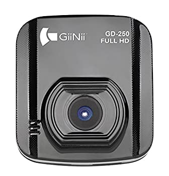 yÁzyAiEgpzGiiNii GD-250 1080P DashCamVideo Camera with 2.0-Inch LED Backlit (Black) by Giinii