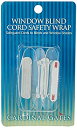 【中古】【輸入品・未使用】Cardinal Gates Cord Safety Wrap%カンマ% Clear by Cardinal Gates [並行輸入品...