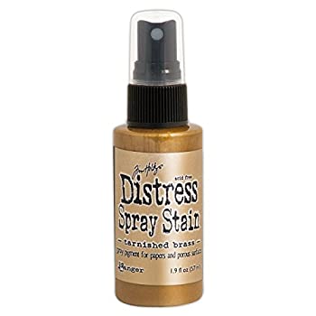 【中古】【輸入品・未使用】Tim Holtz Distress Spray Stains 1.9oz Bottles-Tarnished Brass (並行輸入品)