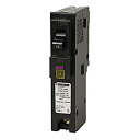 【中古】【輸入品・未使用】Square D by Schneider Electric HOM115PDFC Homeline Plug-On Neutral 15 Amp Single-Pole Dual Function (CAFCI and GFCI) Circuit Breaker%カン