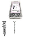 yÁzyAiEgpzE-Z Ancor kit%J}% 50 Zinc Self Drilling Drywall Anchors with 50 Phillip Screws 8 x 1-1/4