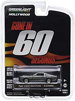 šۡ͢ʡ̤ѡGone in 60 Sixty Seconds (2000) %֥륯%Eleanor%֥륯% 1967 Ford Mustang Shelby GT500 1/64 by Greenlight 44670e