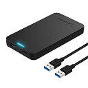【中古】【輸入品・未使用】Sabrent 2.5%ダブルクォーテ% SATAからUSB 3.0ツールフリー外付けHDDドライブ・エンクロージャー[SSD、サポー...
