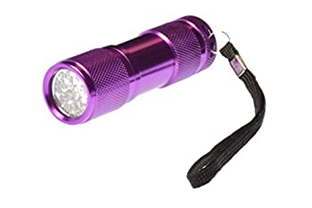 šۡ͢ʡ̤ѡSE FL33UV-405 Black Light%% UV%% Mineral &Scorpion 9-LED Flashlight%% Purple by Sona Enterprises [¹͢]