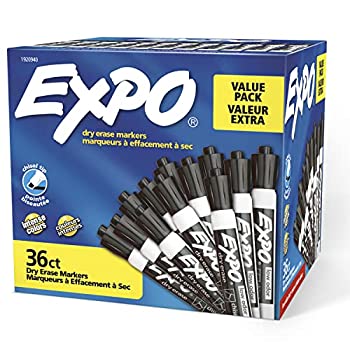 【中古】【輸入品・未使用】Expo® 2 低臭ホワイトボードマーカー 平芯 16本入り アソートカラー 81045 36-Pack...