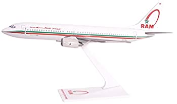 【中古】【輸入品 未使用】Royal Air Maroc Boeing 737-800 Airplane Miniature Model Snap Fit 1:200 Part ABO-73780H-006