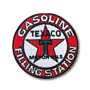【中古】【輸入品・未使用】アイロンワッペン【TEXACO】 テキサコ ロゴワッペン