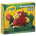 【中古】【輸入品・未使用】Crayola 57-0300 モデリングクレイ アソートカラー 4カウント