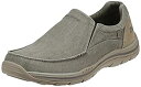 【中古】【輸入品・未使用】Skechers Men's Expected Avillo Relaxed-Fit Slip-On Loafer%カンマ%Khaki%カンマ%7.5 D US