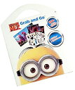 【中古】【輸入品 未使用】Grab Go Stickers - Despicable Me 2 - Minions New Decals Toys Games st9122