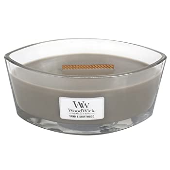 【中古】【輸入品・未使用】WoodWick 76378 Sand and Driftwood HearthWick Candle%カンマ% Grey by Woodwick 【中古】【輸入品・未使用】WoodWick 76378 Sand and Driftwood HearthWick Candle%カンマ% Grey by Woodwick