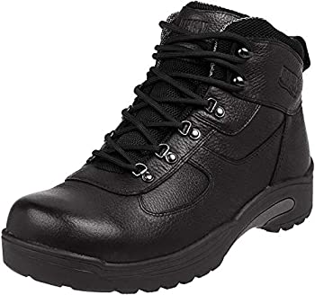 Drew Men's Rockford Waterproof Boot Black Tumbled Leather 16 EEEE US 141［並行輸入］