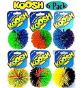 【中古】【輸入品・未使用】Koosh Balls Multi-Color Gift Set Bundle - 6 Pack by Basic Fun [並行輸入品]